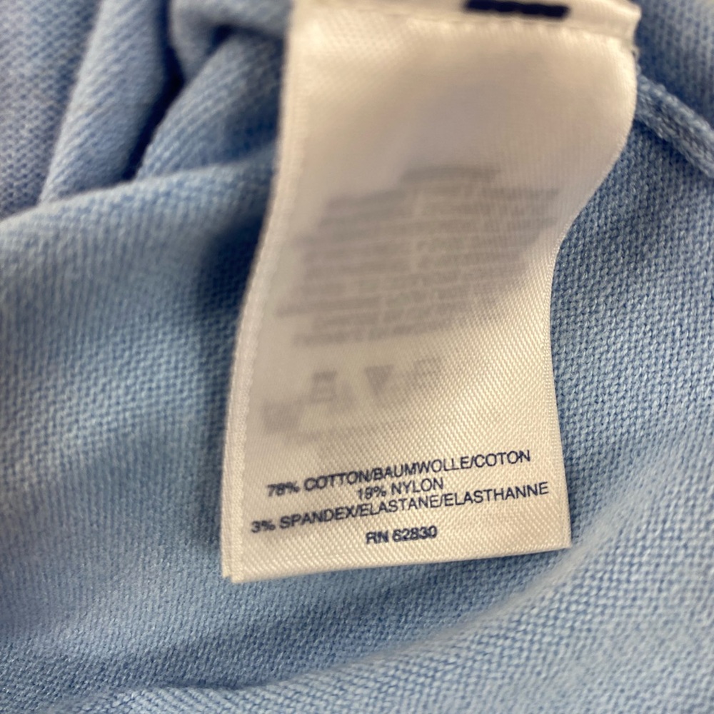 Lands' End Women's Soft Blue Cardigan Medium - Picture 5 of 5